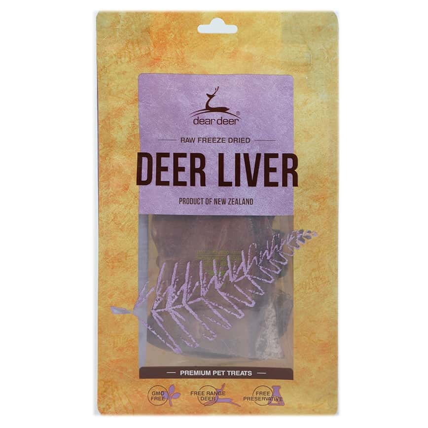 dear deer 貓狗零食 保健小食系列 鹿肝 50g (40404) (圖片2)