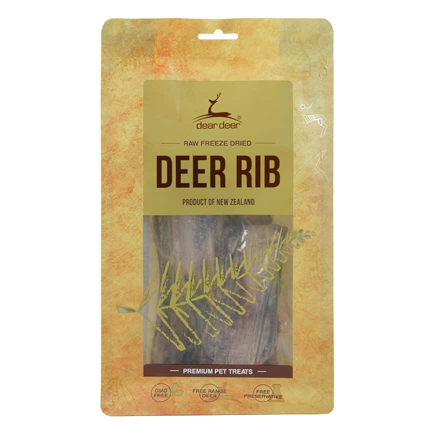 dear deer 狗零食 耐咬潔齒系列 鹿肋條 100g (40503) (圖片2)