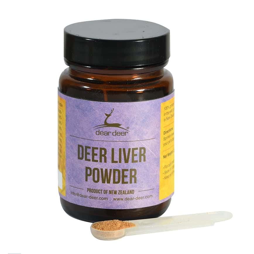 dear deer 貓狗零食 營養補充調味系列 鹿肝粉 30g (41210) (圖片2)