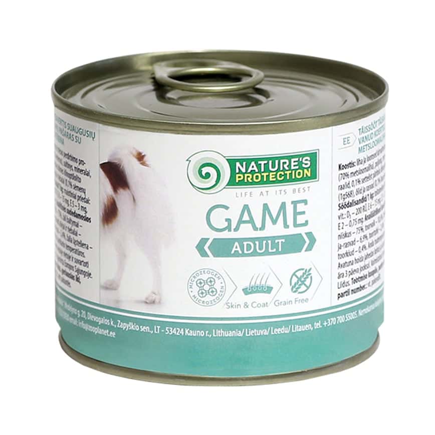 Nature's Protection 狗罐頭 成犬主食罐 鹿肉 200g (KIK92200G) (圖片2)