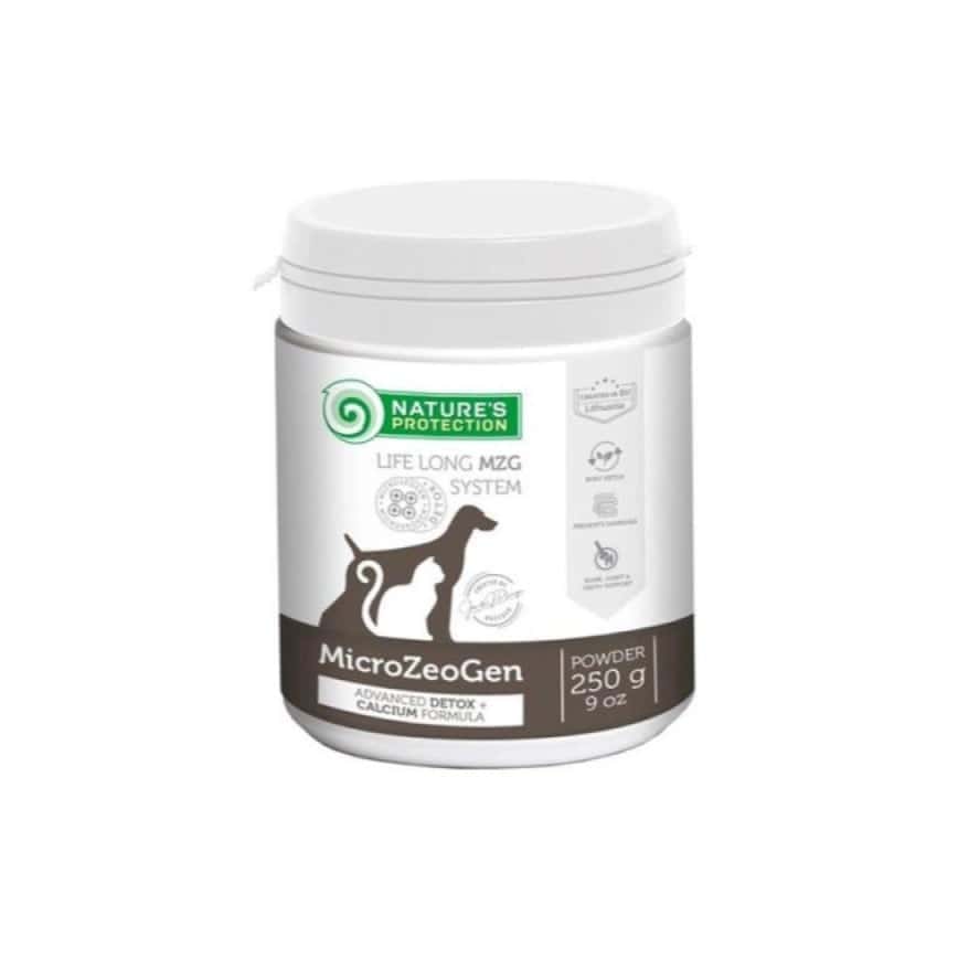 Nature's Protection 貓犬用保養品 全天然火山礦物牙石粉 牙齒.腸胃.骨骼加護配方 250g (MZGC250) (圖片2)
