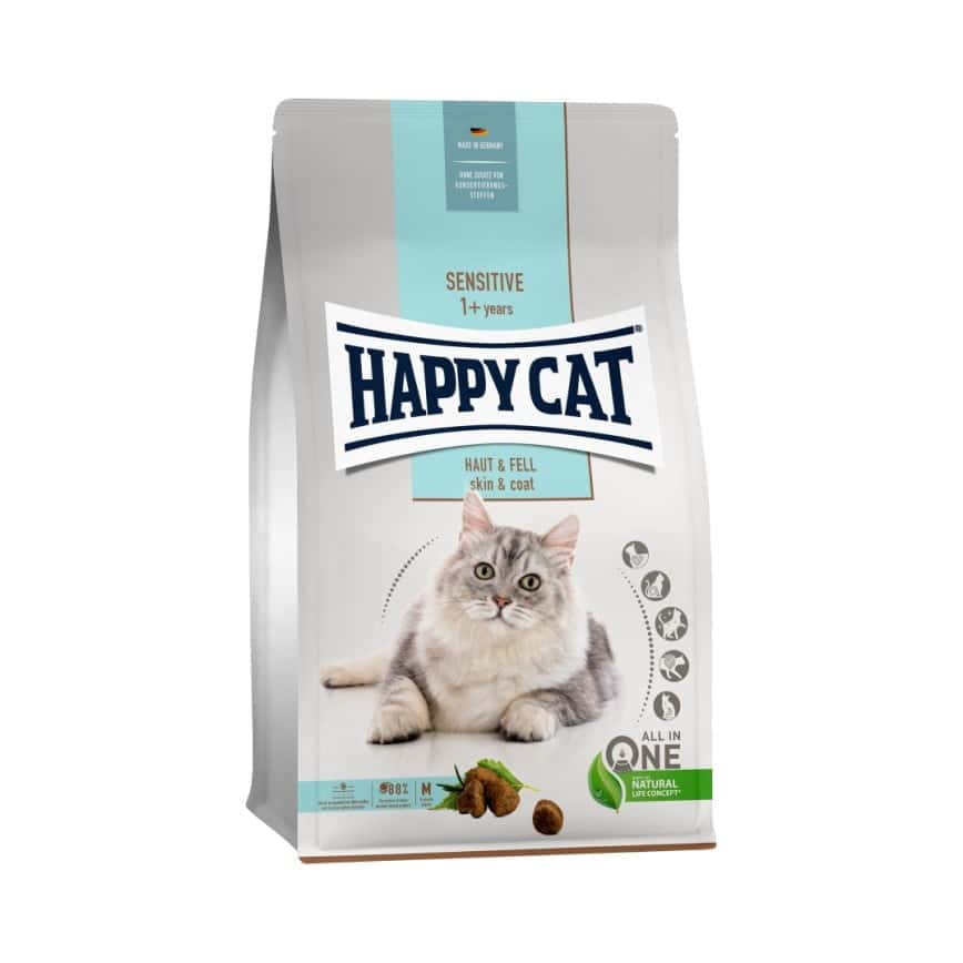 Happy Cat Sensitive系列 成貓糧 毛髮護理配方 300g (70599) (圖片2)