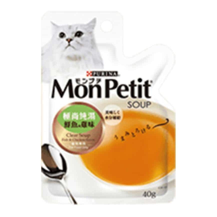 MonPetit 湯包 純湯系列 極尚純湯鮮魚及雞味 40g (草綠) (圖片2)