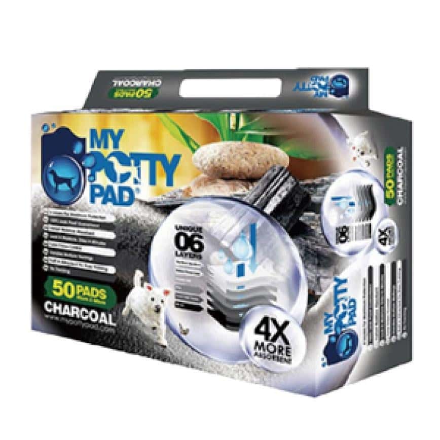 My Potty Pad 活性炭殿堂吸 寵物尿墊 狗尿墊 狗尿片 MPPC050 [45*60 M碼 50PADS] (圖片2)