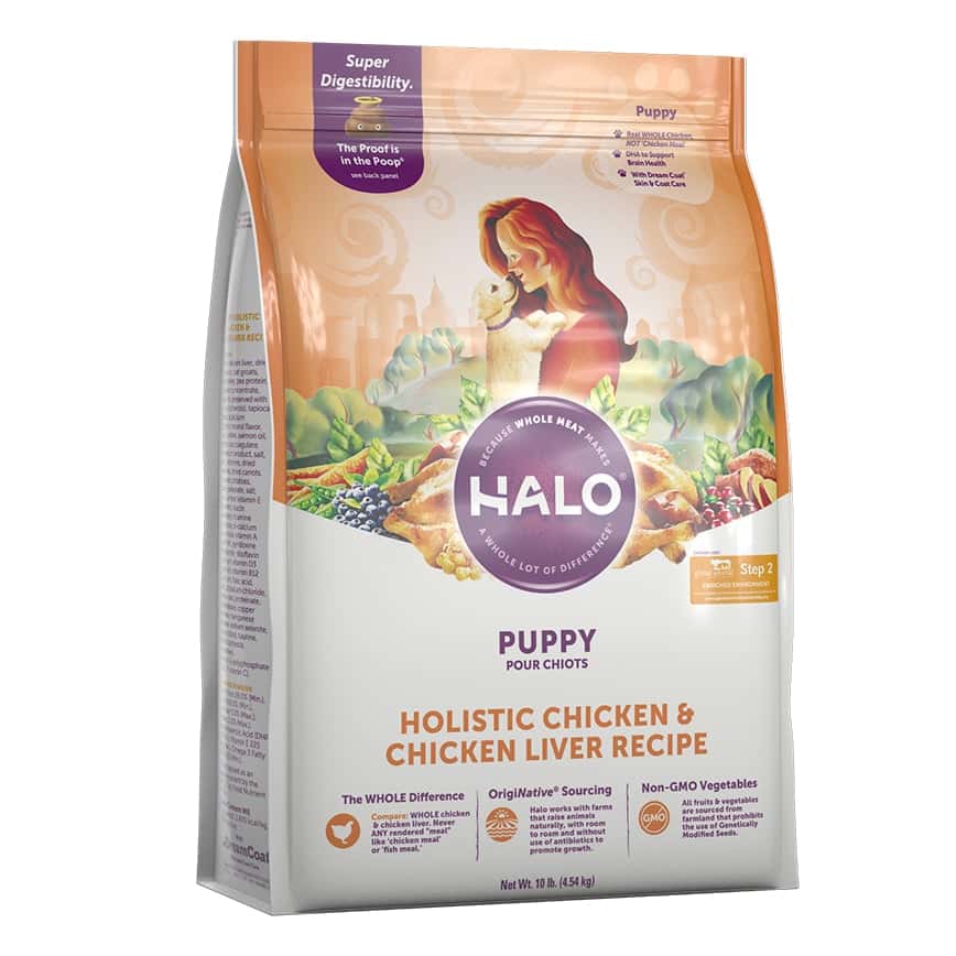 HALO 狗糧 幼犬糧 雞肉及雞肝配方 4lb (圖片2)