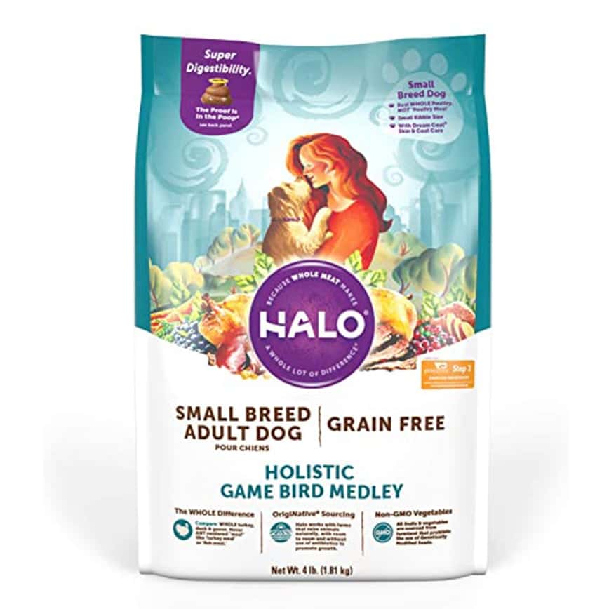 HALO 狗糧 小型成犬無穀糧 獵鳥配方 4lb (圖片2)