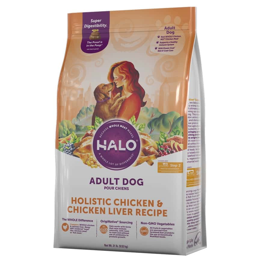 HALO 狗糧 成犬糧 雞肉及雞肝配方 21lb (圖片2)
