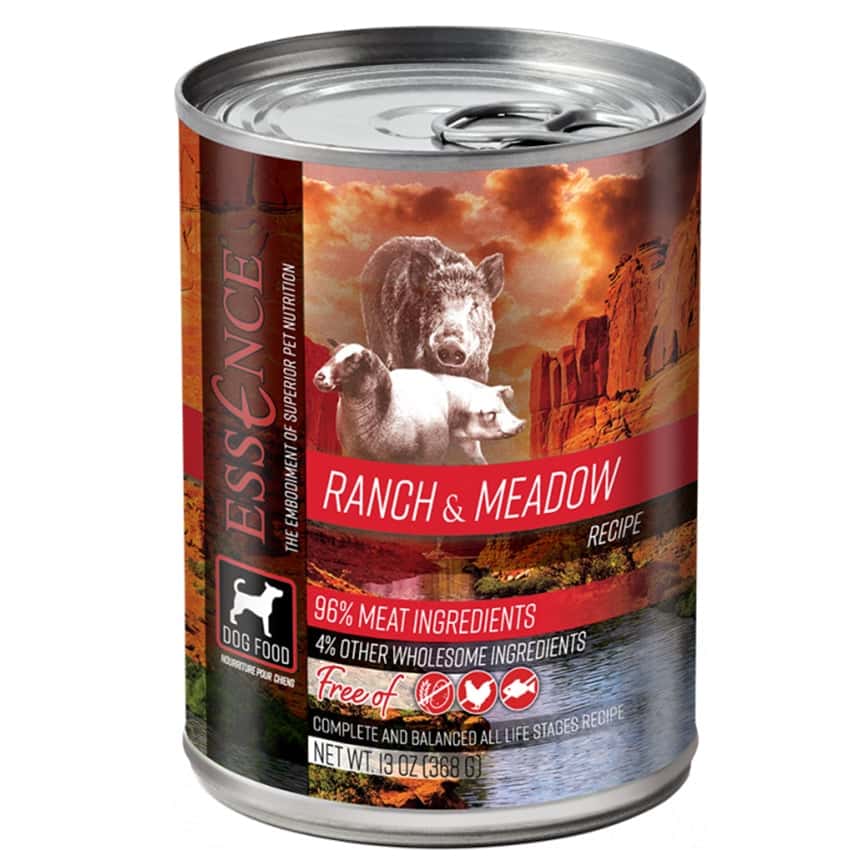 ESSENCE 狗罐頭 野牧精選配方 野豬肉+山羊肉+羊肉及豚肉 13oz (ESD-RMF) (圖片2)