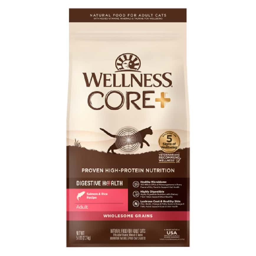 WELLNESS CORE 貓糧 消化易 三文魚配方 11lb (89825) (圖片2)
