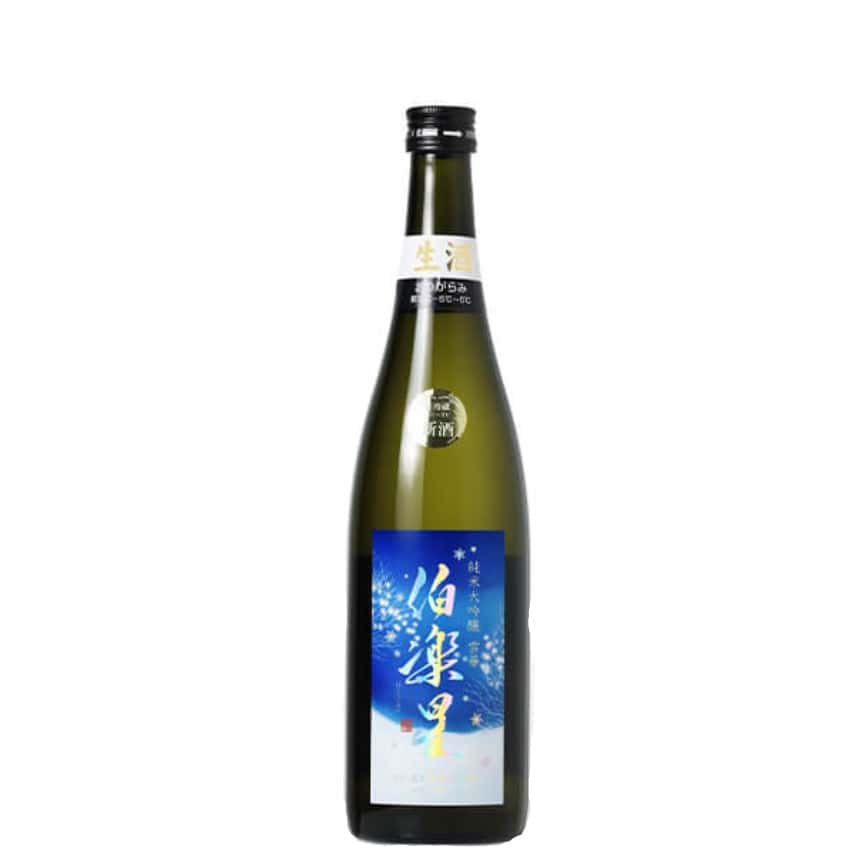 伯樂星 純米大吟釀 雪華 おりがらみ 720ml - 限定品 (圖片2)