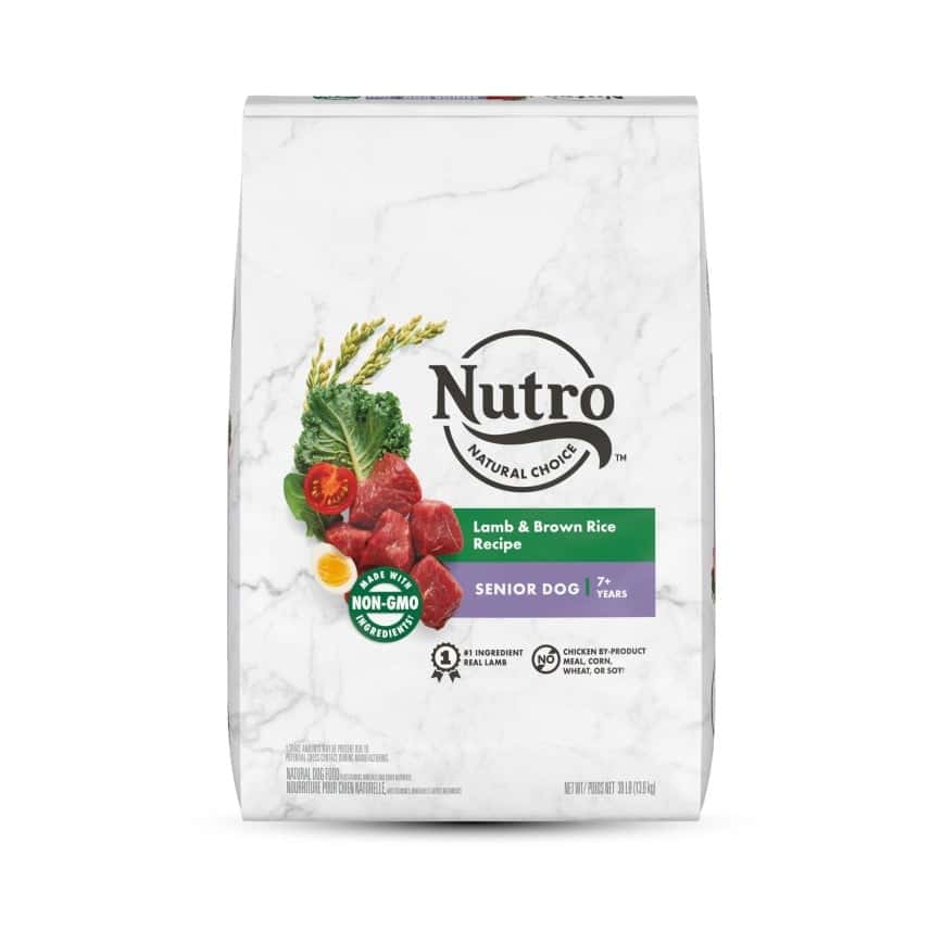 Nutro 狗糧 高齡犬糧 羊肉及糙米配方 30lb (10157675) (圖片2)