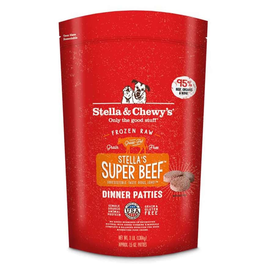 Stella & Chewy's 冷凍生肉狗糧 肉餅 牛魔王 牛肉配方 3lb (FRB-3) (需冷藏) (圖片2)
