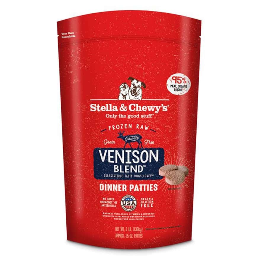 Stella & Chewy's 冷凍生肉狗糧 肉餅 小鹿撞羊 鹿肉羊肉配方 3lb (FRV-3) (需冷藏) (圖片2)
