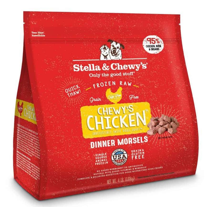 Stella & Chewy's 冷凍生肉狗糧 肉粒 籠外鳳凰 雞肉配方 4lb (FRCM-4) (需冷藏) (圖片2)