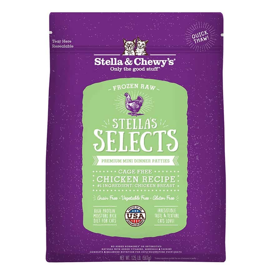 Stella & Chewy's 貓糧 冷凍生肉貓糧 放養雞肉餅 1lb (CAT-SS-C-1.0) (需冷藏) (圖片2)