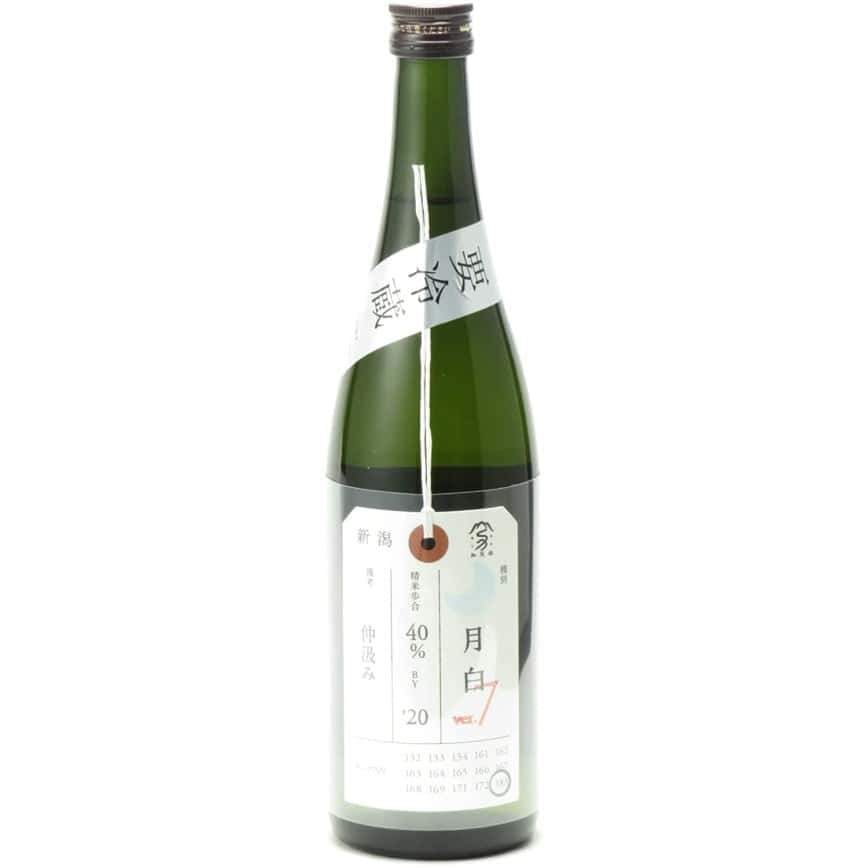 加茂錦酒造 荷札酒 純米大吟釀 月白 仲汲み 720ml - 限定品 (圖片2)