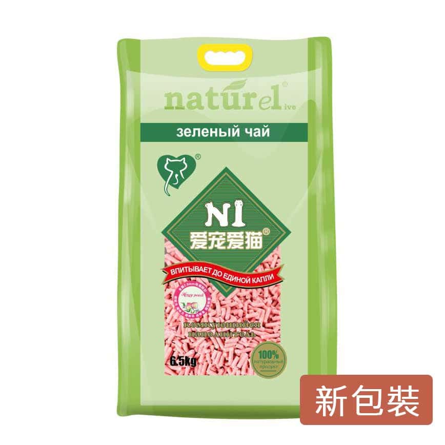 N1 naturel 天然玉米 豆腐貓砂 水蜜桃味 17.5L / 6.5kg - 限時優惠 (平行進口) (圖片2)