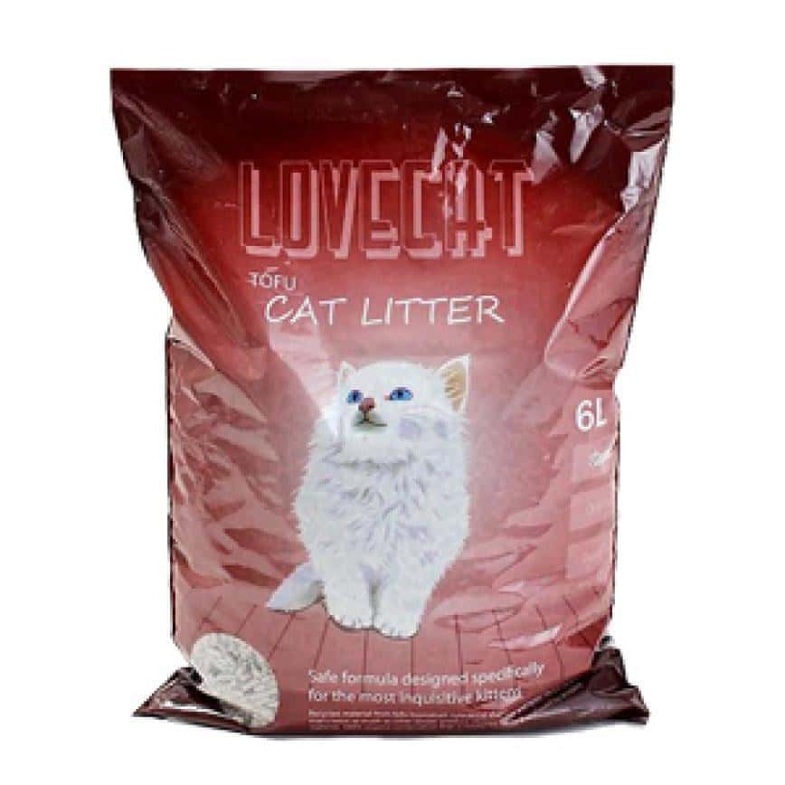 LoveCAT 天然健康 豆腐貓砂 納米碳 6L (圖片2)