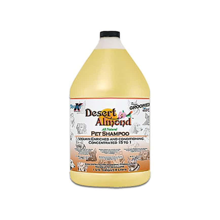 雙K嘜 洗毛液 杏香除臭系列 天然杏味 1gal (DK110-1) (圖片2)