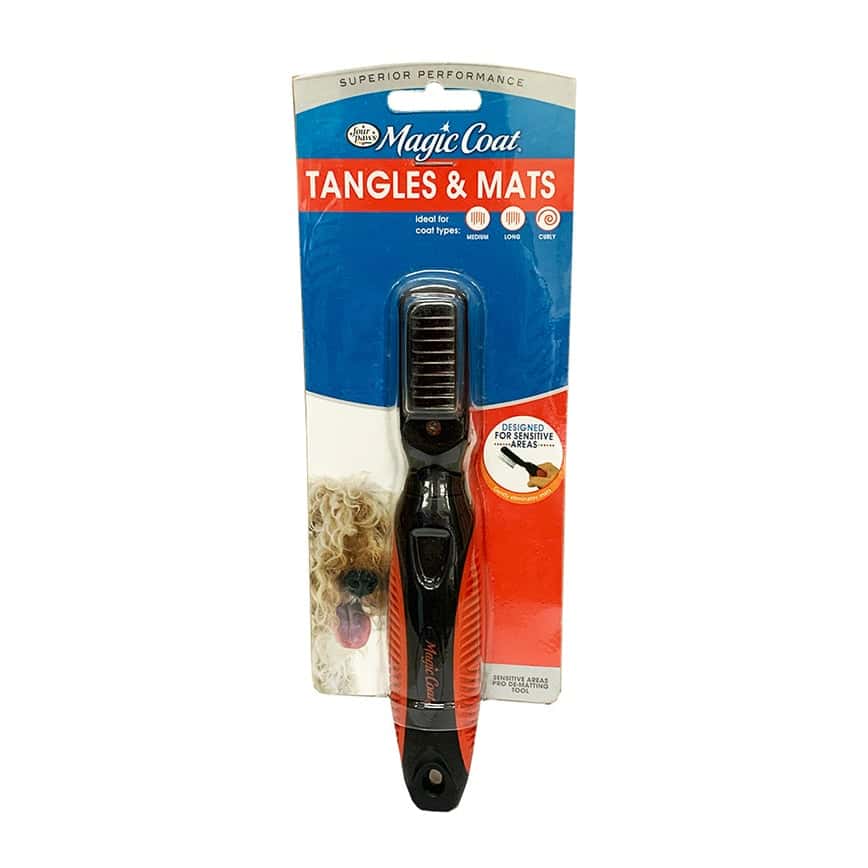 Four Paws四爪 梳 美容系列 解毛結梳 中性及乾性毛髮或敏感部位 (F01328) (圖片2)