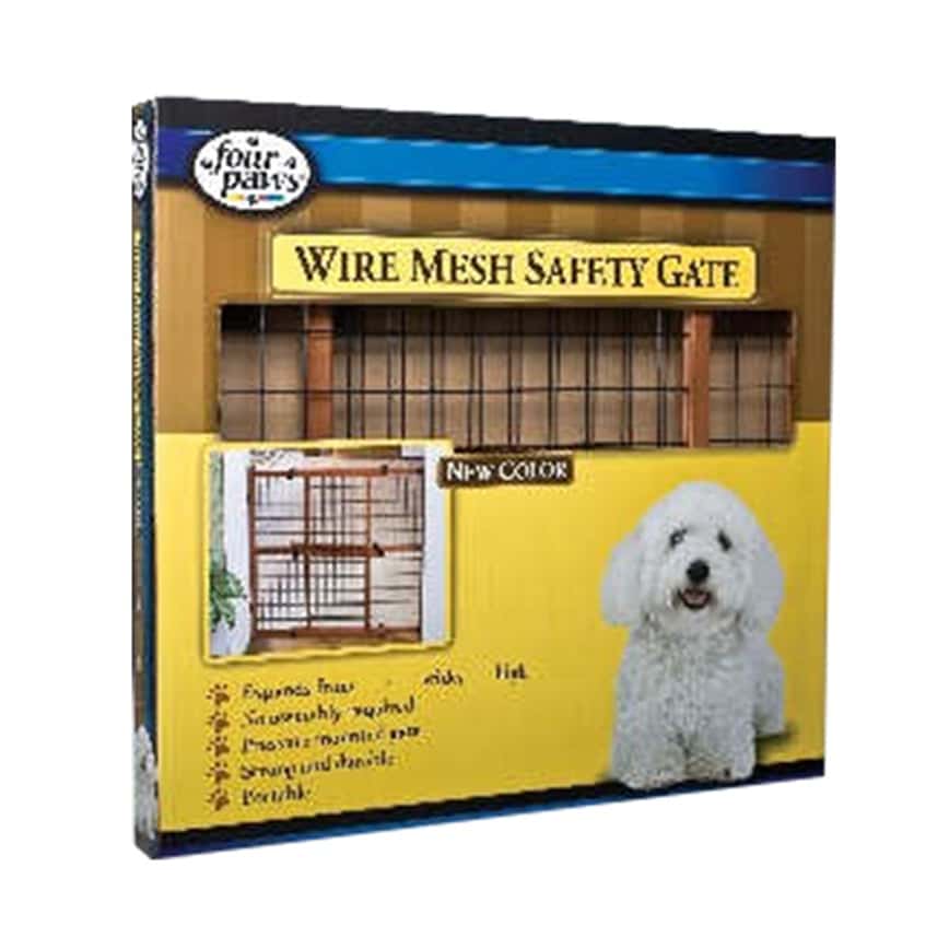 Four Paws四爪 欄閘 金屬線格仔線網 桃木 (F57121) (圖片2)