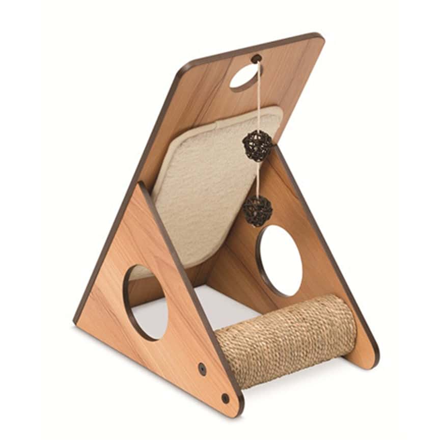 Hagen希勤 貓爬架 Catit V系列 遊戲站 核桃色 (C52071) (圖片2)