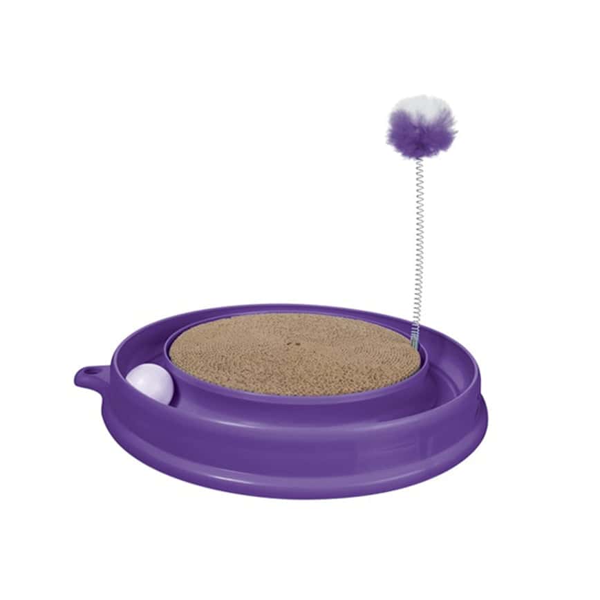 Hagen希勤 貓抓板玩具 Catit系列 圓形體 紫色 (C51094) (圖片2)