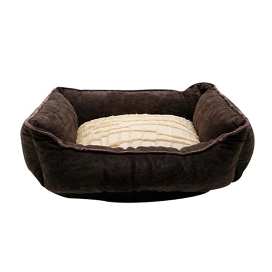 Hagen希勤 貓床 Catit系列 長方形絨毛面 啡色 (C5401) (圖片2)