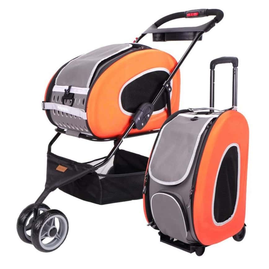 IBIYAYA 寵物提包 四合一多功能提包袋 亮橘 (IBI-FC1008-O) (圖片2)