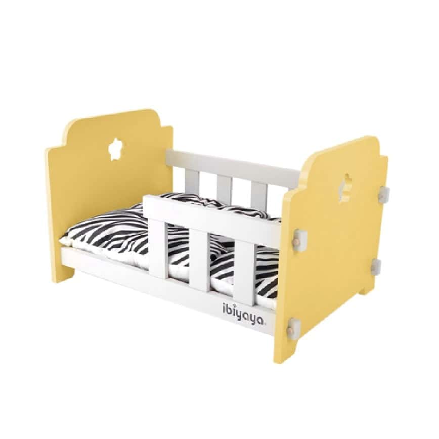 IBIYAYA 寵物床 寵物骨頭床 寵物骨頭床 黃白色 (IBI-FF1204-MCY) (圖片2)