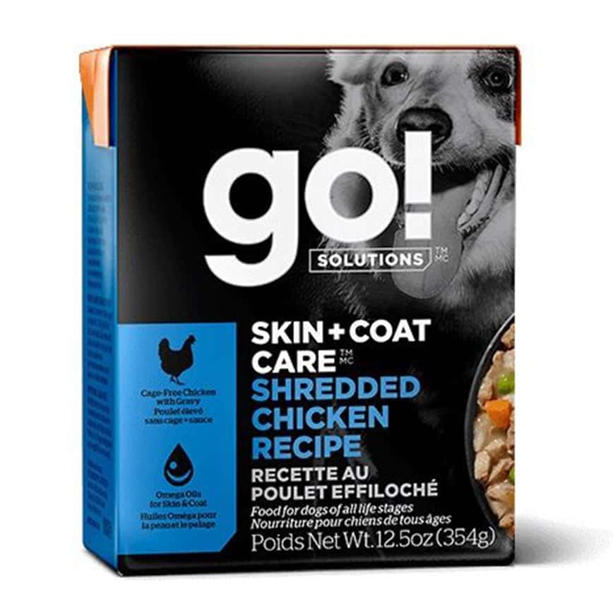 GO! SOLUTIONS 無穀物狗濕糧 護膚美毛系列 雞肉絲 354g (圖片2)