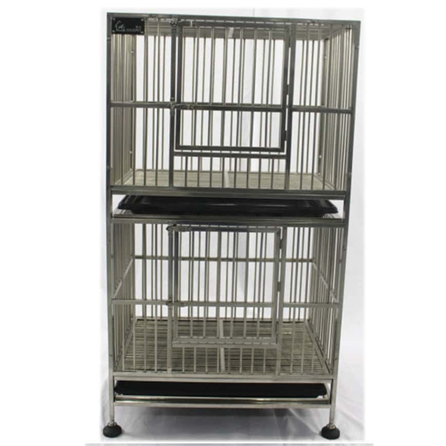 Solidpet蘇力 寵物籠 貓籠狗籠 幼犬籠 二層(STC-304-312) (圖片2)