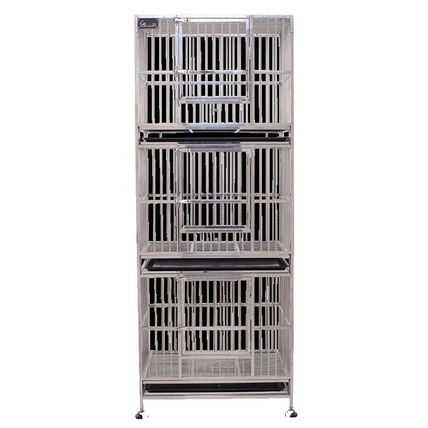 Solidpet蘇力 寵物籠 貓籠狗籠 幼犬籠 三層 (STC-304-313) (圖片2)