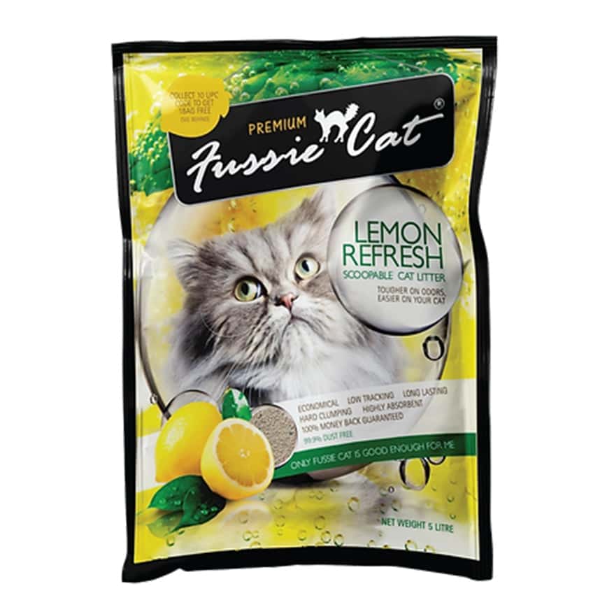 Fussie Cat高竇貓 礦物貓砂 檸檬味 5L (FCLL1) (圖片2)