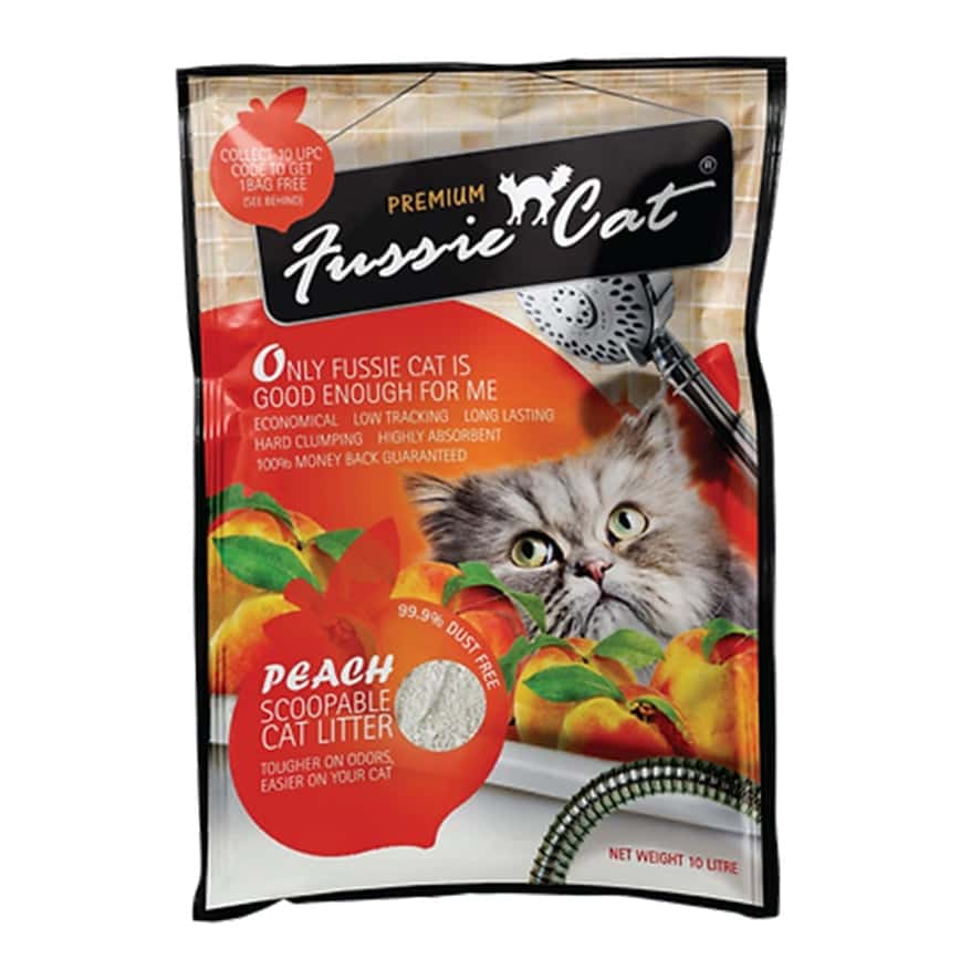 Fussie Cat高竇貓 礦物貓砂 桃味 5L (FCLP1) (圖片2)