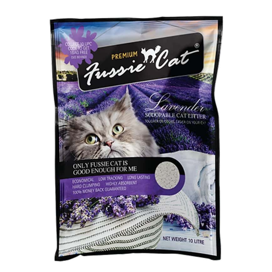 Fussie Cat高竇貓 礦物貓砂 薰衣草味 5L (FCLV1) (圖片2)
