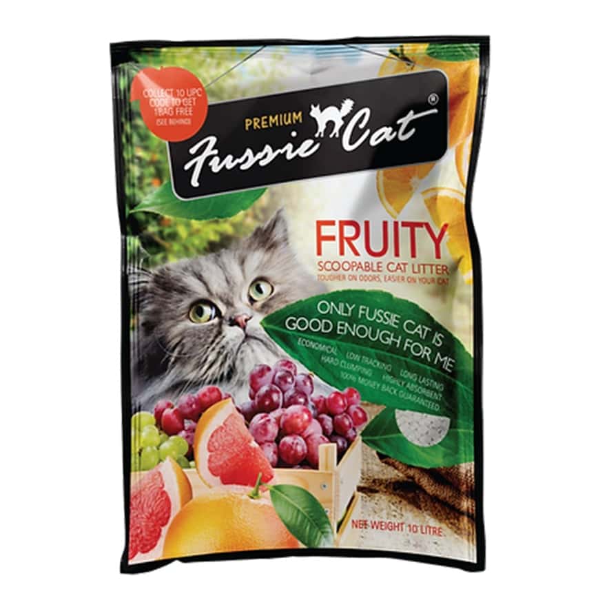 Fussie Cat高竇貓 礦物貓砂 雜果味 5L (FCLF1) (圖片2)