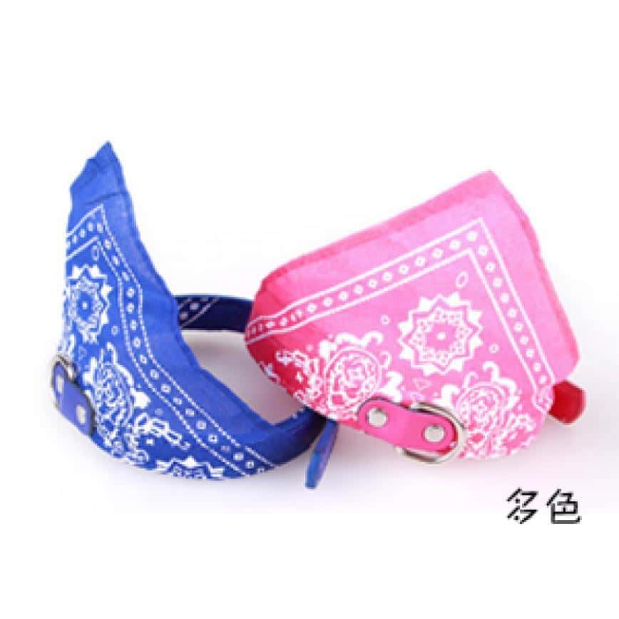 狗狗超帥氣可愛三角口水圍巾 (顏色隨機) (圖片2)