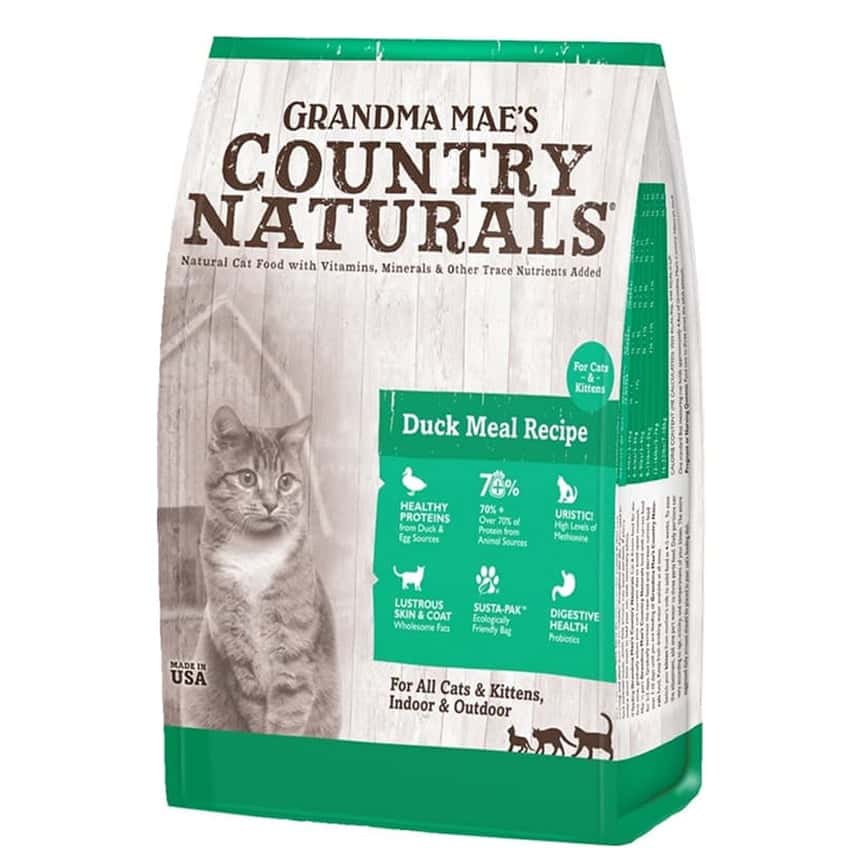 Country Naturals 貓糧 全貓種 鴨肉亮毛護膚 6lbs (CN0340) (圖片2)