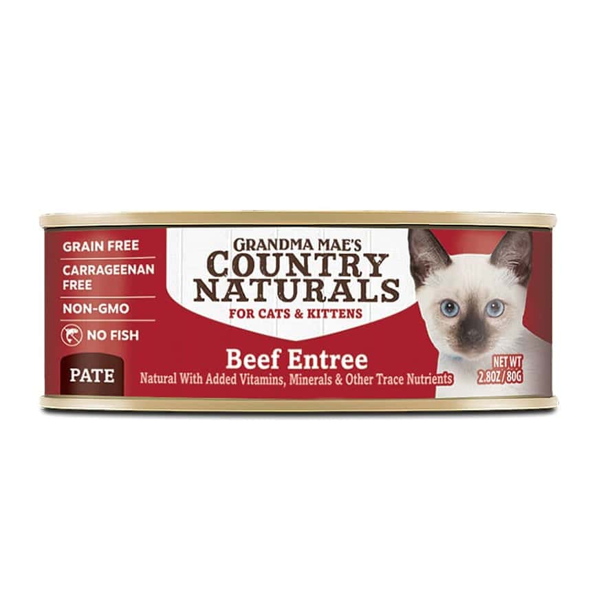 Country Naturals 貓罐頭 無添加無穀物肉泥系列 農場鮮牛肉配方 2.8oz 80g (CNCE051) (圖片2)