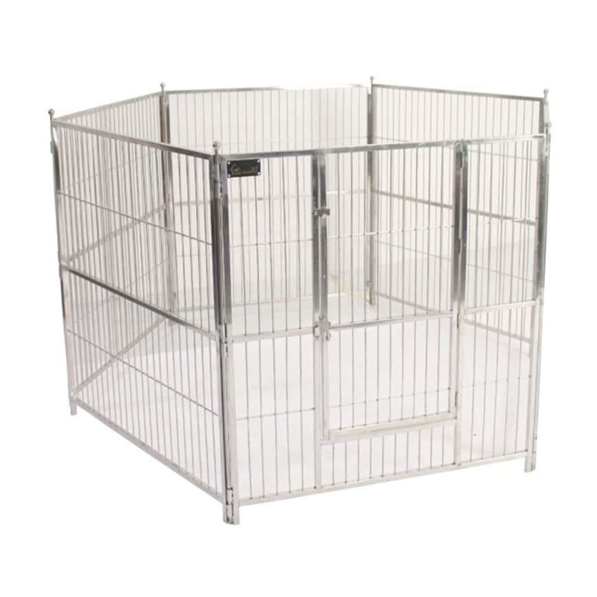 Solidpet蘇力 寵物籠 貓籠狗籠 不鏽鋼方通圍欄 大號 (STC-304-373) (圖片2)