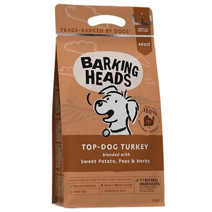Barking Heads 狗糧 無穀物全天然成犬配方 放養火雞肉 6kg (BHT6) (咖啡色) (新舊包裝隨機) (圖片2)