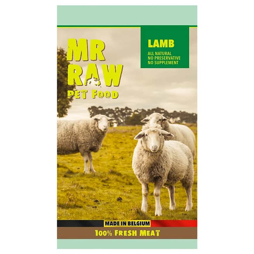 MR RAW 貓狗糧 急凍生肉糧 羊肉配方 1kg (L1KG) (需冷藏) (圖片2)