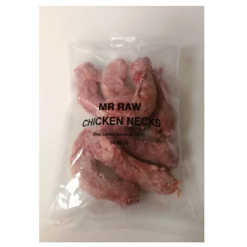 MR RAW 貓狗糧 急凍生肉糧 雞頸 300g (MRCN) (需冷藏) (圖片2)