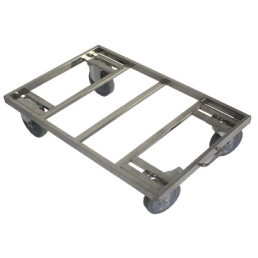 Solidpet蘇力 寵物籠 貓籠狗籠 配件 不鏽鋼車仔 四號 (STAC-125-OG) (圖片2)