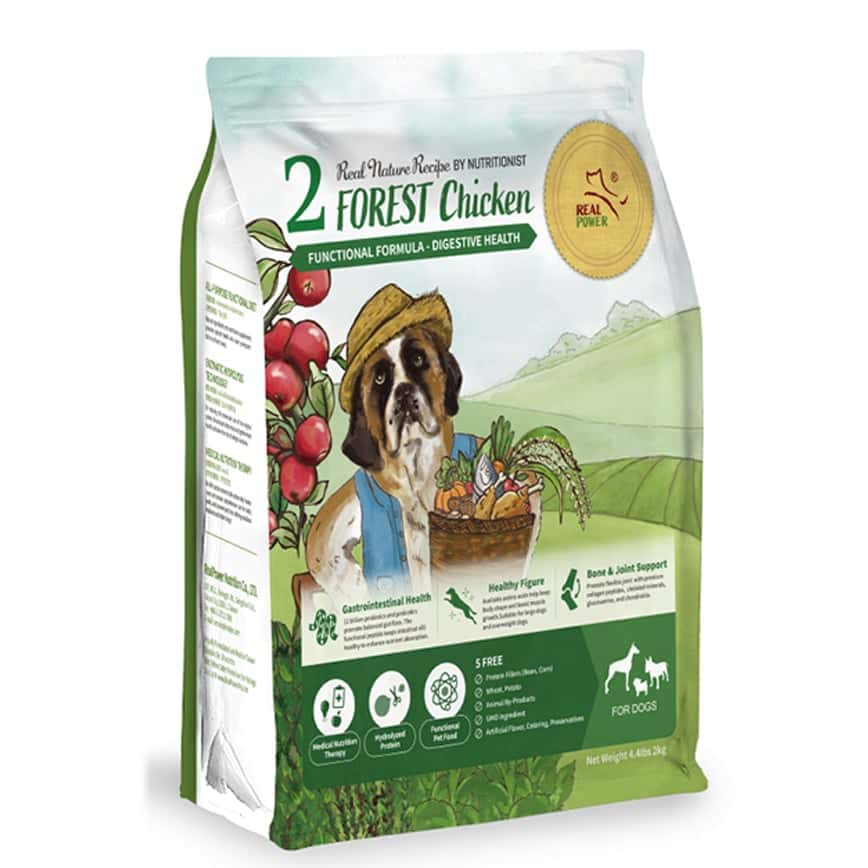 Real Power瑞威 狗糧 天然平衡犬糧 全齡犬配方 森林燉雞 2kg (NO.2) (圖片2)