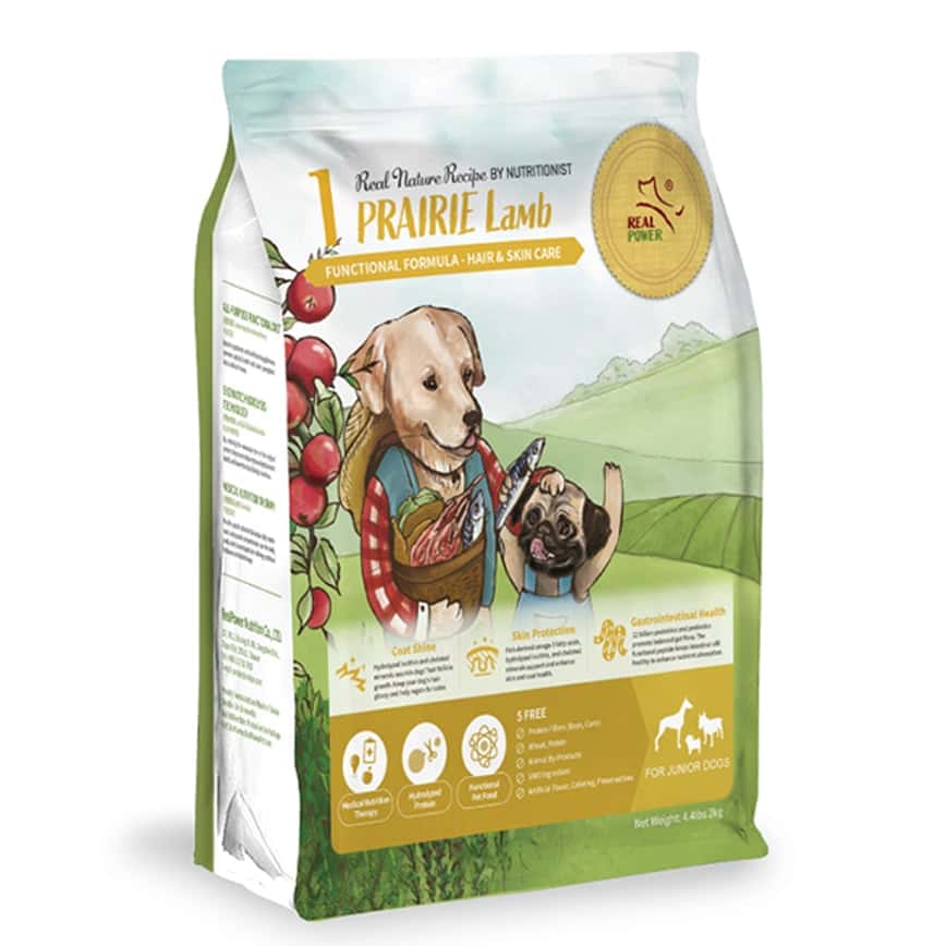 Real Power瑞威 狗糧 天然平衡犬糧 幼犬配方 草原羊肉 2kg (NO.1) (圖片2)
