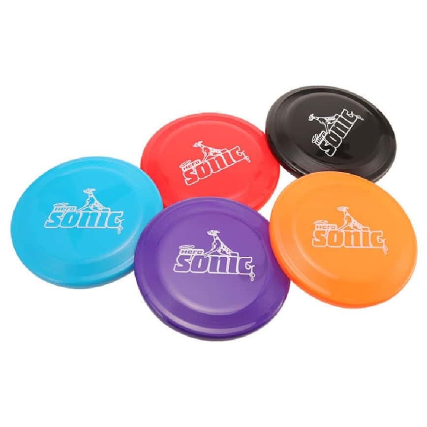 HelloDOG 玩具嚴選 手拋型塑膠飛盤狗狗訓練玩具 22cm (款色隨機) (圖片2)