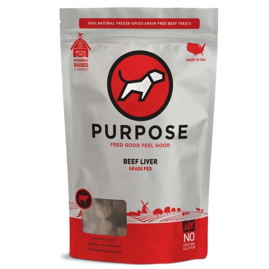 PURPOSE 凍乾脫水生肉 貓犬小食 單一蛋白 牛肝 3oz (000342) (圖片2)
