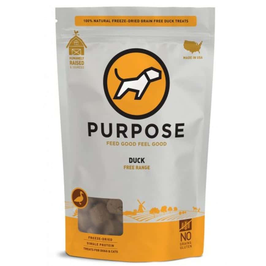 PURPOSE 凍乾脫水生肉 貓犬小食 單一蛋白 鴨肉粒 2.5oz (001818) (圖片2)